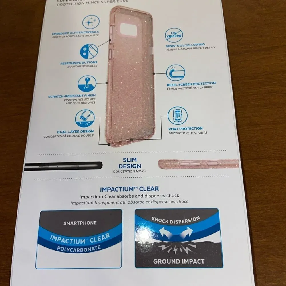 New in box speck Samsung galaxy S8t case